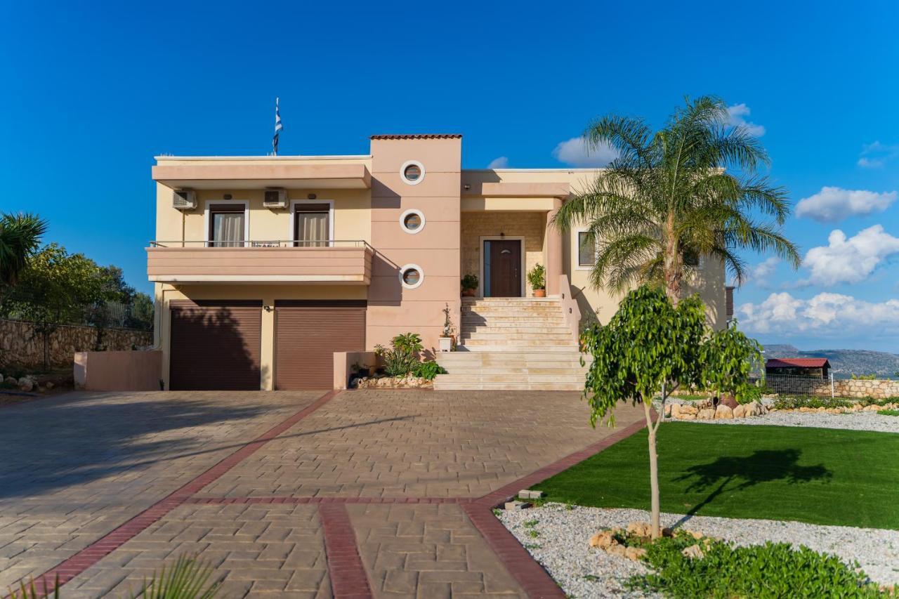 Deluxe Villa Kamba With Sea View Aptera Exterior foto