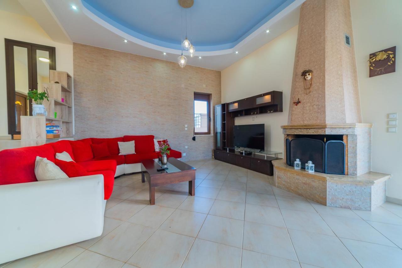 Deluxe Villa Kamba With Sea View Aptera Exterior foto