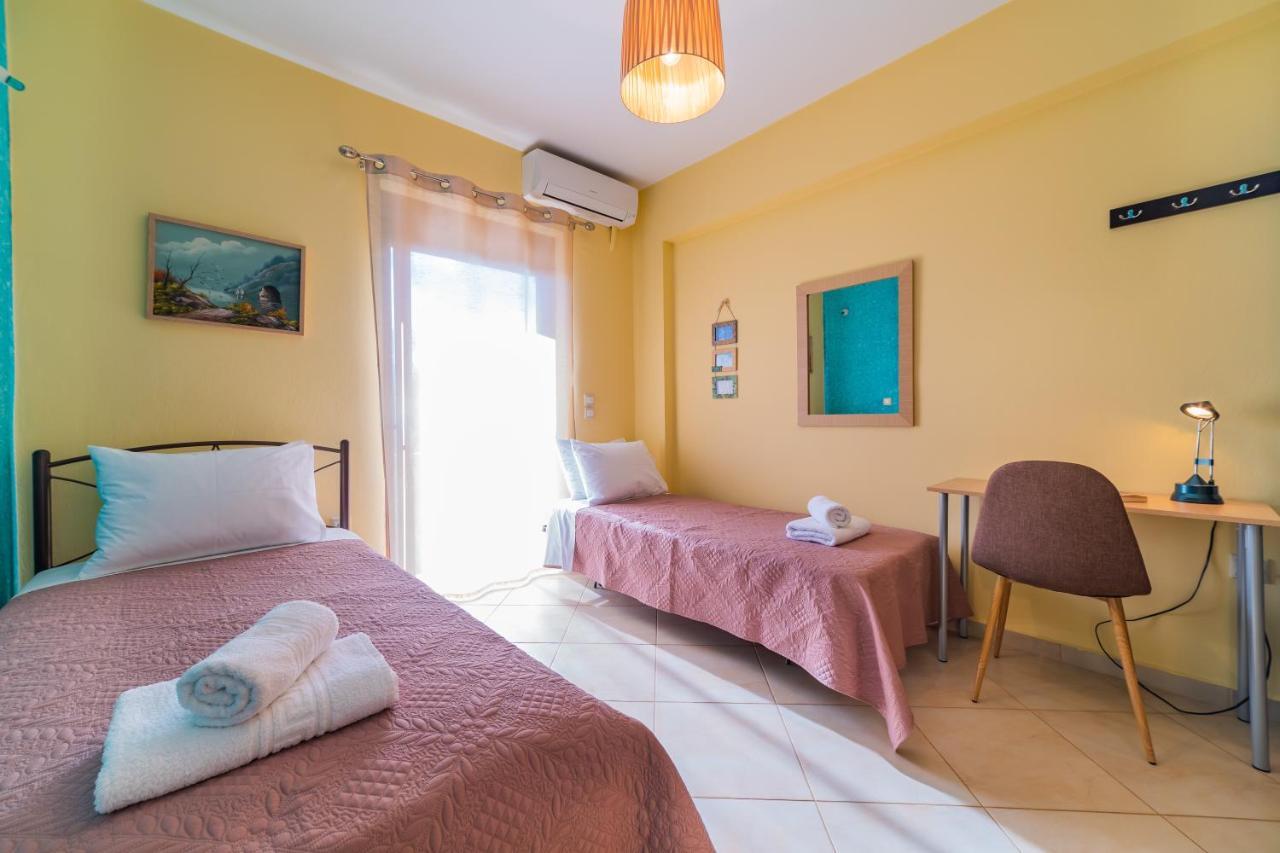 Deluxe Villa Kamba With Sea View Aptera Exterior foto