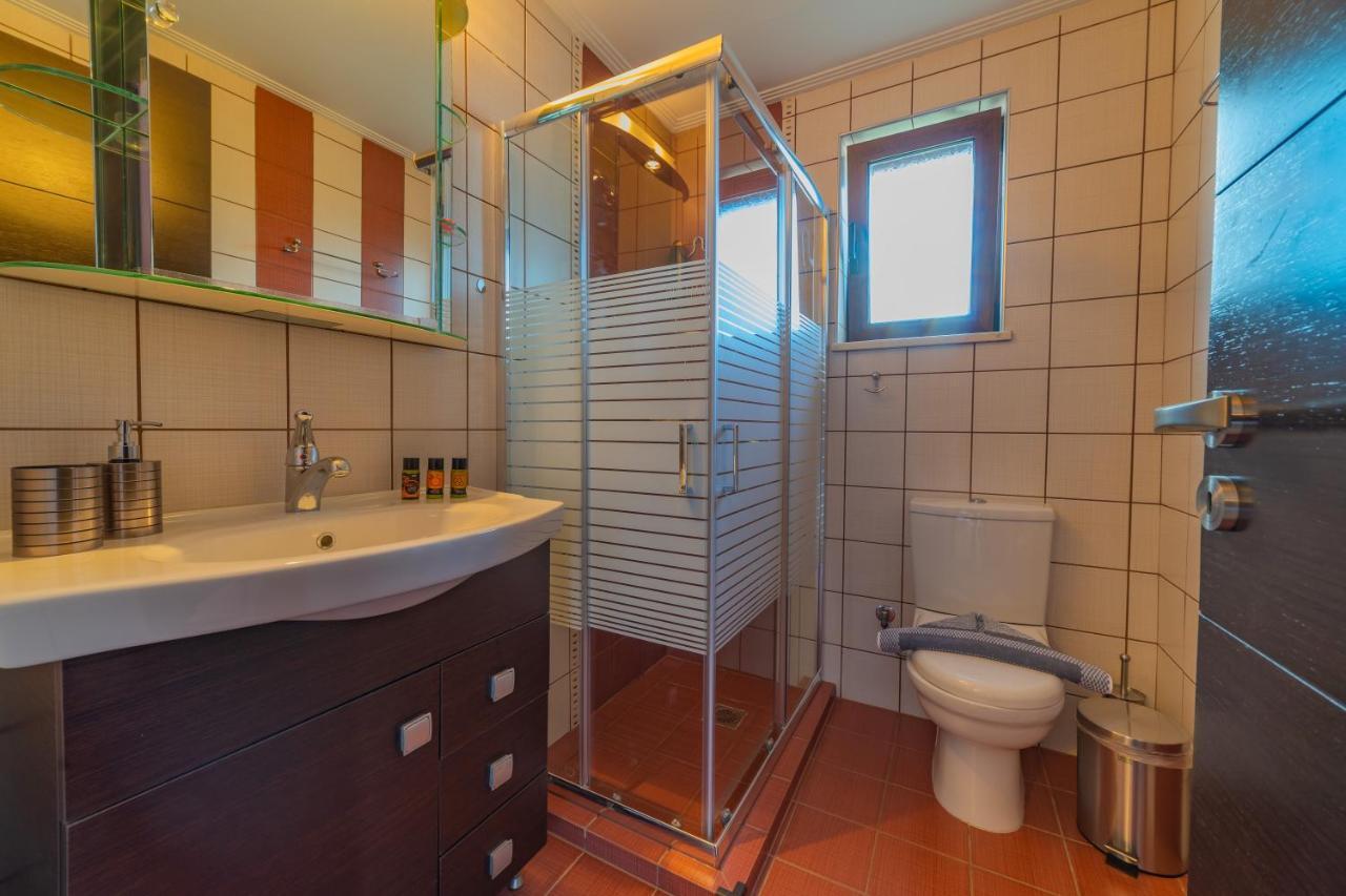 Deluxe Villa Kamba With Sea View Aptera Exterior foto